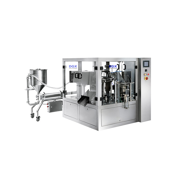 DMR Rotary Premade Pouch Liquid Packaging Machine