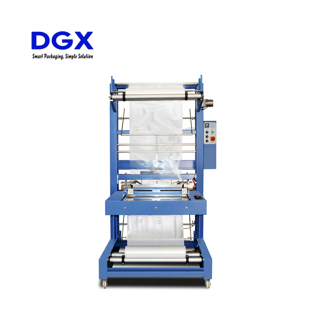 Fully Automatic In-line Sleeve Wrapping Machine Belt-Type Front
