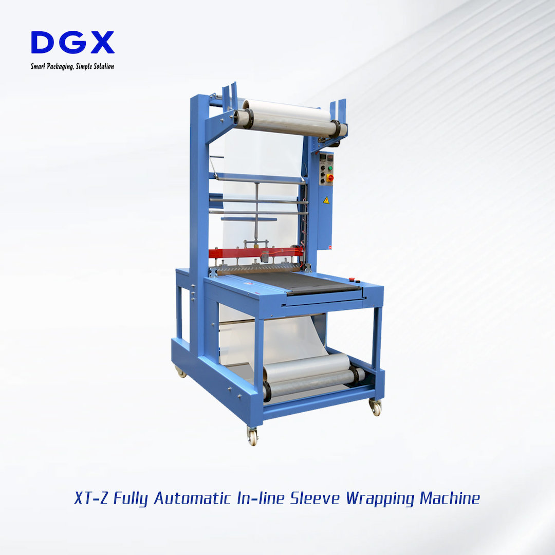 XT-Z Fully Automatic In-line Sleeve Wrapping Machine Belt-Type