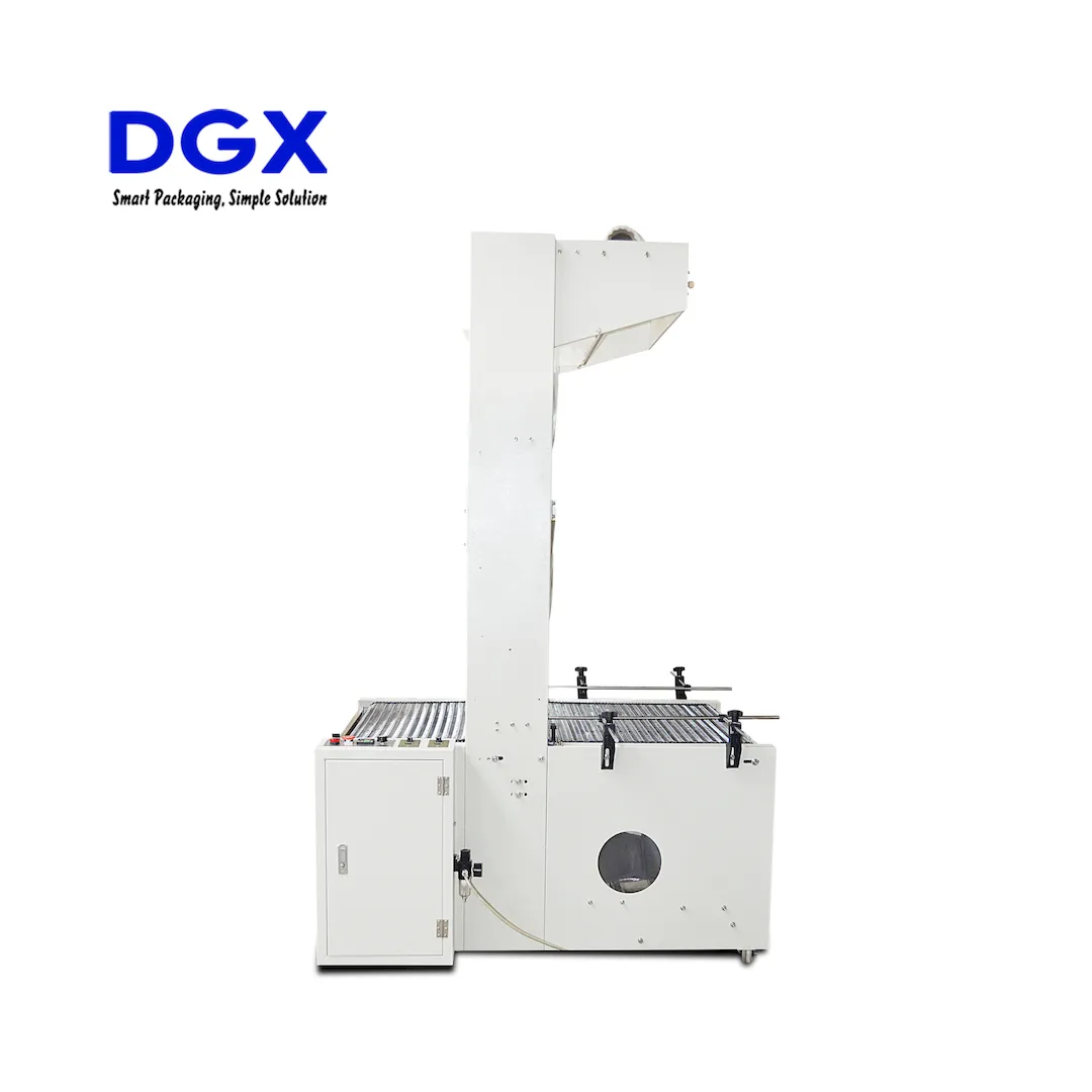 XT-Z Fully Automatic In-line Sleeve Wrapping Machine Mesh Chain Type Side