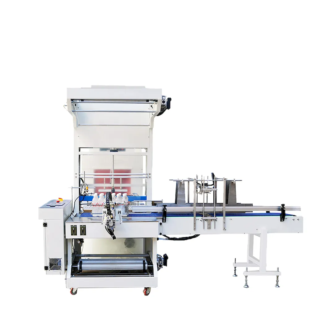 Side-Push Sleeve Wrapping Machine